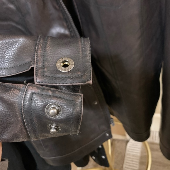 Brand New X-ray Leather Jacket - Picture 4 of 5